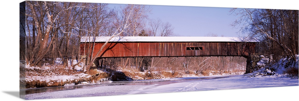 Cox Ford Covered Bridge Parke Co IN