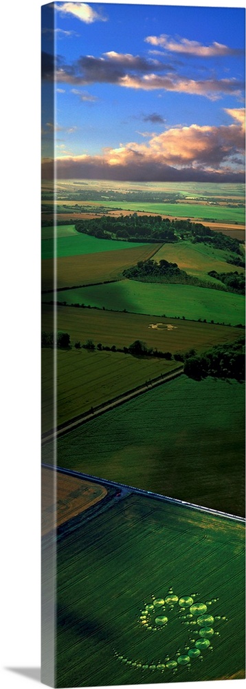 Crop Circles England (Photo Montage)