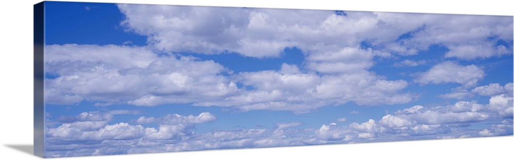 Cumulus Clouds Blue Sky