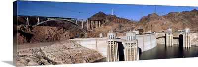 Dam on a river Hoover Dam Colorado River Arizona Nevada