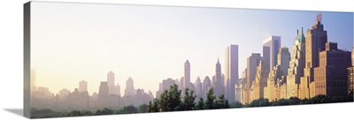 Day, skyline, New York City, NY, USA