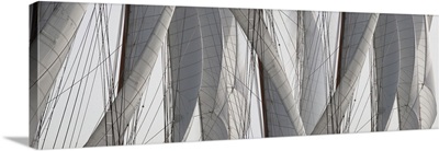 Detail Of Sail Rigging