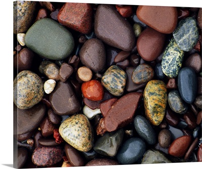 Detail of shoreline rocks, Lake Superior, Michigan