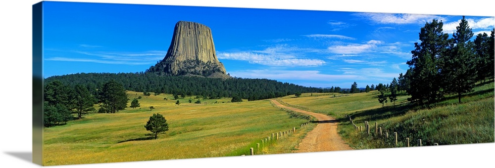 Dirt Road Devil's Tower National Monument WY