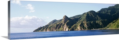 Dominica, Village of Soufriere, South West Coast
