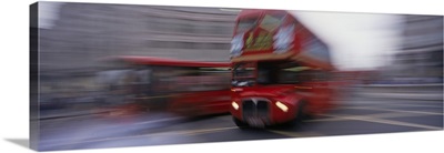 Double-decker Buses London England