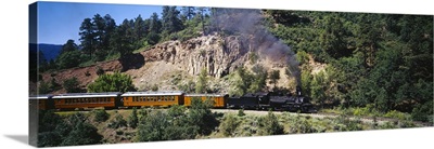 Durango & Silverton Narrow Gauge Railroad Train Durango CO