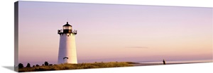 Edgartown Lighthouse Marthas Vineyard MA Wall Art, Canvas Prints ...