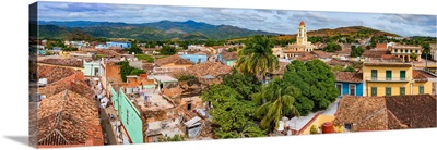 Elevated view of cityscape, Trinidad, Cuba