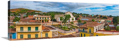 Elevated view of cityscape, Trinidad, Cuba
