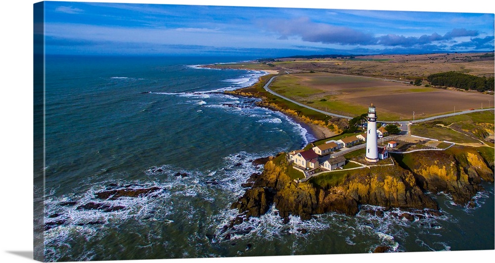 Pigeon Point Lighthouse Pacific Ocean Pescadero California Photograph by Jason O Watson Fine