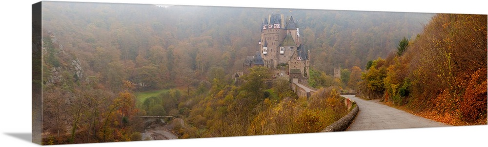 Eltz Castle in autumn, Rhineland-Palatinate, Germany