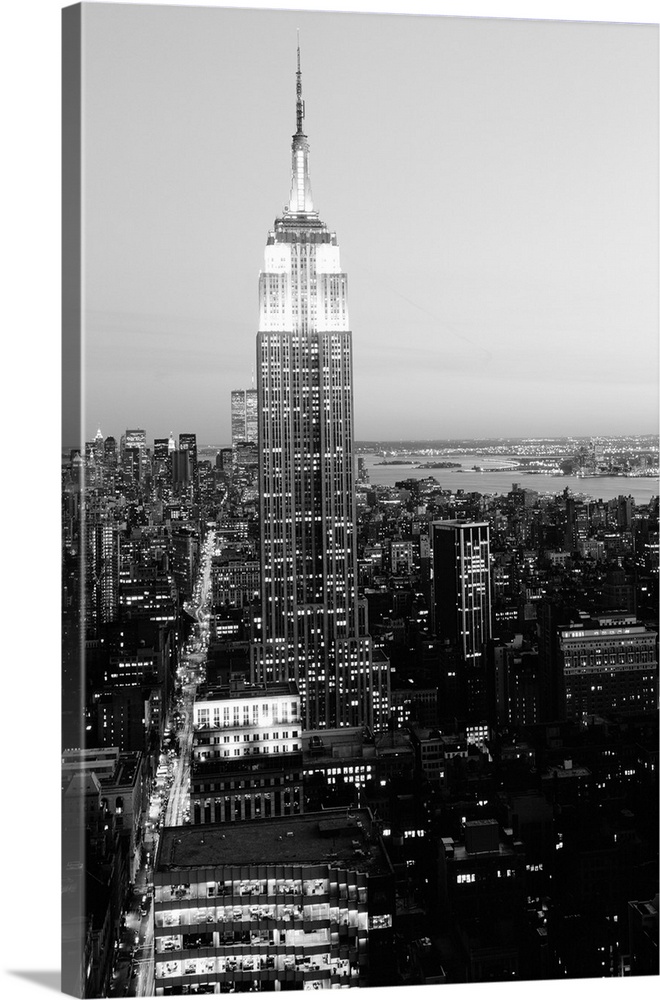 Empire State Building at Sunset, View from 5AV