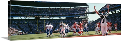 End Zone View, Aloha Stadium, Pro Bowl 2005, Oahu, Hawaii