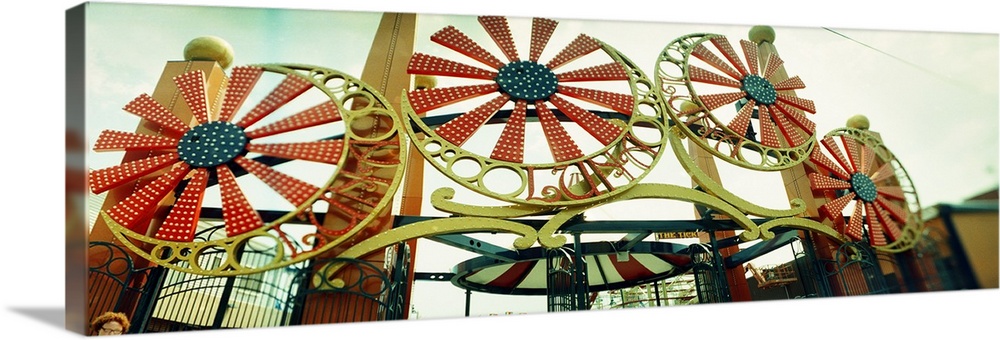 Entrance of an amusement park, Luna Park, Coney Island