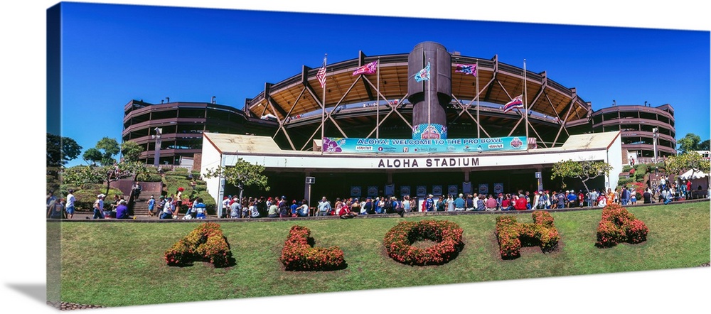 Exterior, Aloha Stadium, Pro Bowl 2005, Oahu, Hawaii, USA