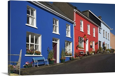 Eyeries Village, Beara Peninsula, County Cork, Ireland