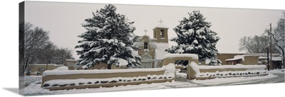 Facade of a church, San Francisco de Asis Church, Ranchos de Taos, Taos, New Mexico