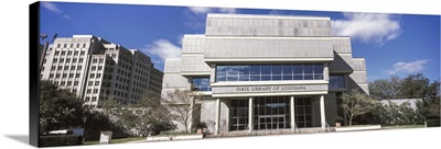 Facade of a library, State Library of Louisiana, Baton Rouge, Louisiana