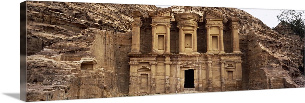 Facade of a monastery, Ed Deir, Petra, Jordan
