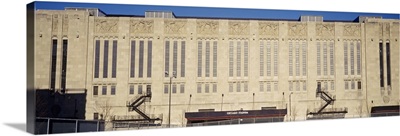 Facade of a stadium, Chicago Stadium (former home of the Chicago Blackhawks), Chicago, Illinois