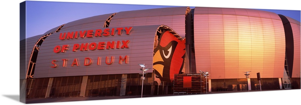 Facade of a stadium University of Phoenix Stadium Glendale Phoenix Arizona
