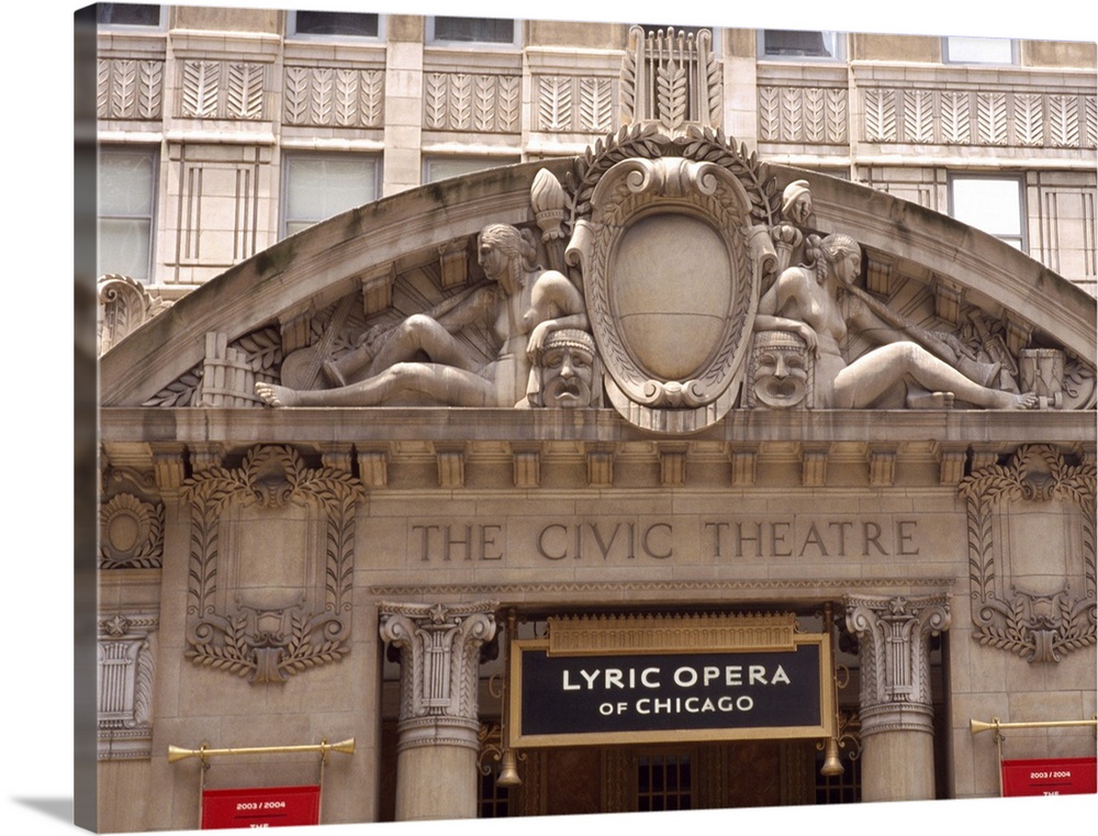 Lyric Opera of Chicago, The Civic Theatre, Chicago, Illinois, USA