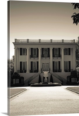 Facade of President's House, University Of Alabama, Tuscaloosa, Alabama