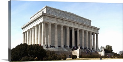 Facade of the Lincoln Memorial, The Mall, Washington DC