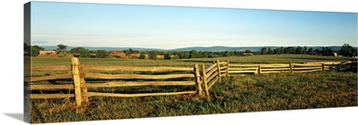 Fence in a farm Virginia