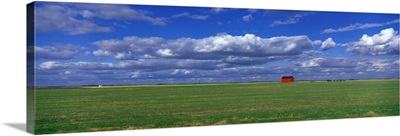 Field and Barn Saskatchewan Canada
