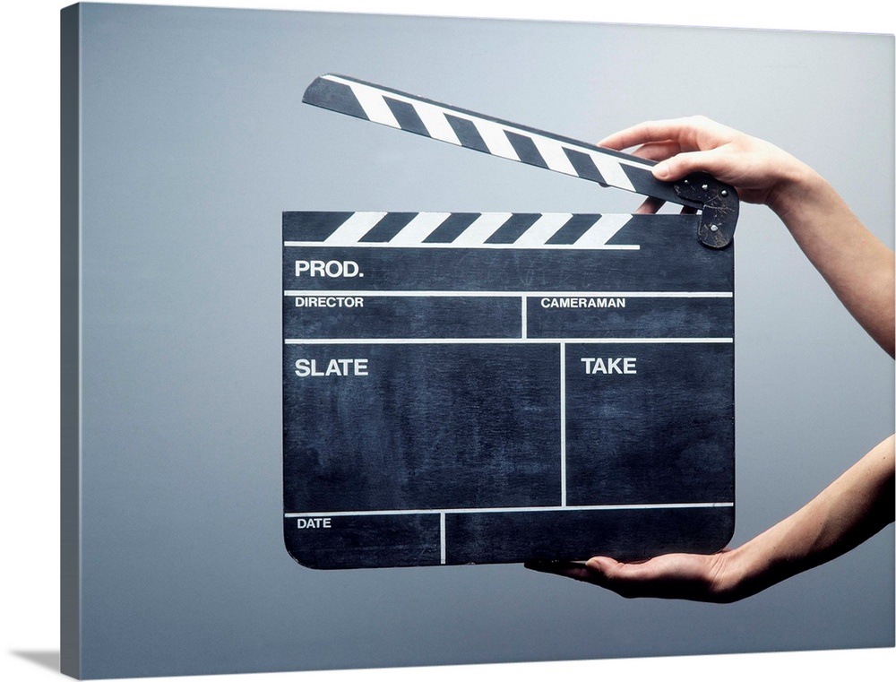  Large Movie Art Canvas Paintings Movie Clapper Board