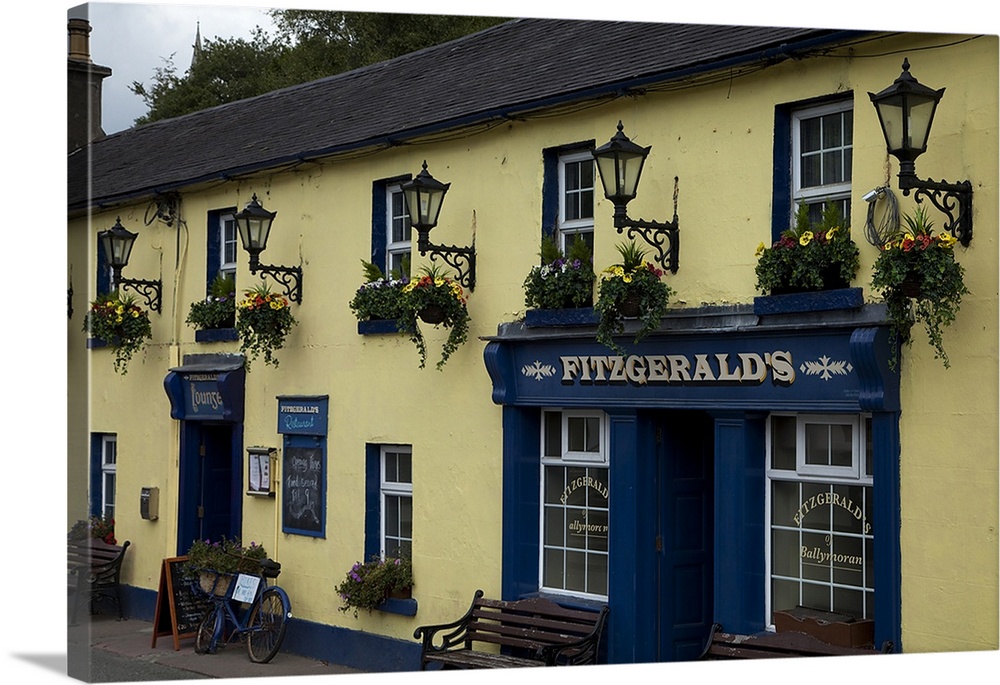 Fitzgeralds Bar in Avoca Village, A.K.A. Ballykissangel, County Wicklow, Ireland