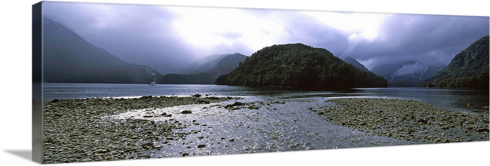 Fjords in Doubtful Sound, South Island, New Zealand