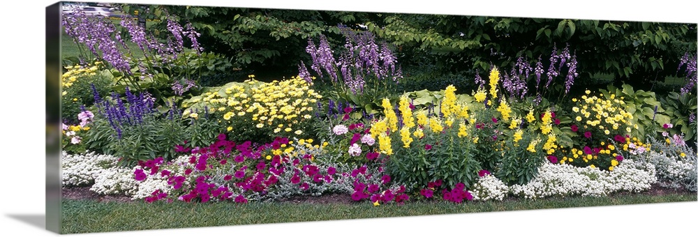 Flowering Border Niagara Parks Botanical Gardens Ontario Canada