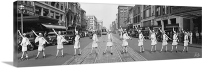 Fox Roller Skating Girls, Washington DC 1929