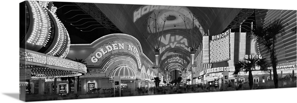 Fremont street experience, Las vegas, nevada, USA.