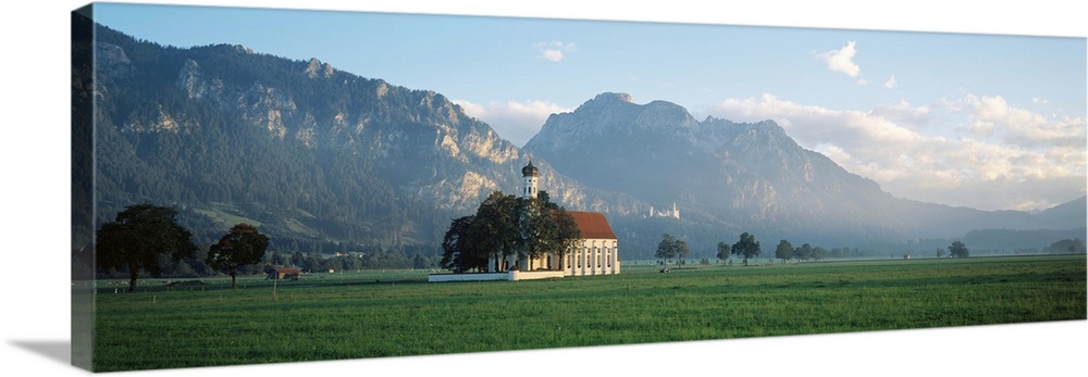 Germany, Bavaria, St Coloman's Church