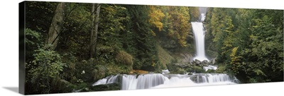 Giessbach Falls on Lake Brienz, Bernese Oberland, Berne Canton, Switzerland