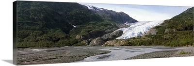 Glacier, Exit Glacier, Seward, Kenai Peninsula Borough, Alaska