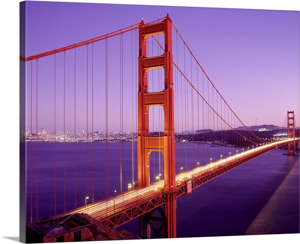 Golden Gate Bridge San Francisco CA Wall Art, Canvas Prints, Framed