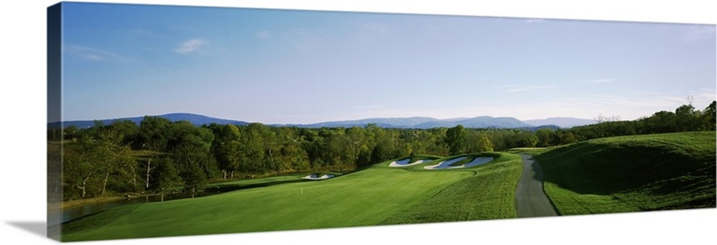 Golf course, Blue Ridge Shadows Golf Club, Front Royal, Warren County ...