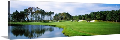 Golf course, Kilmaric Golf Club, Powells Point, Currituck County, North Carolina