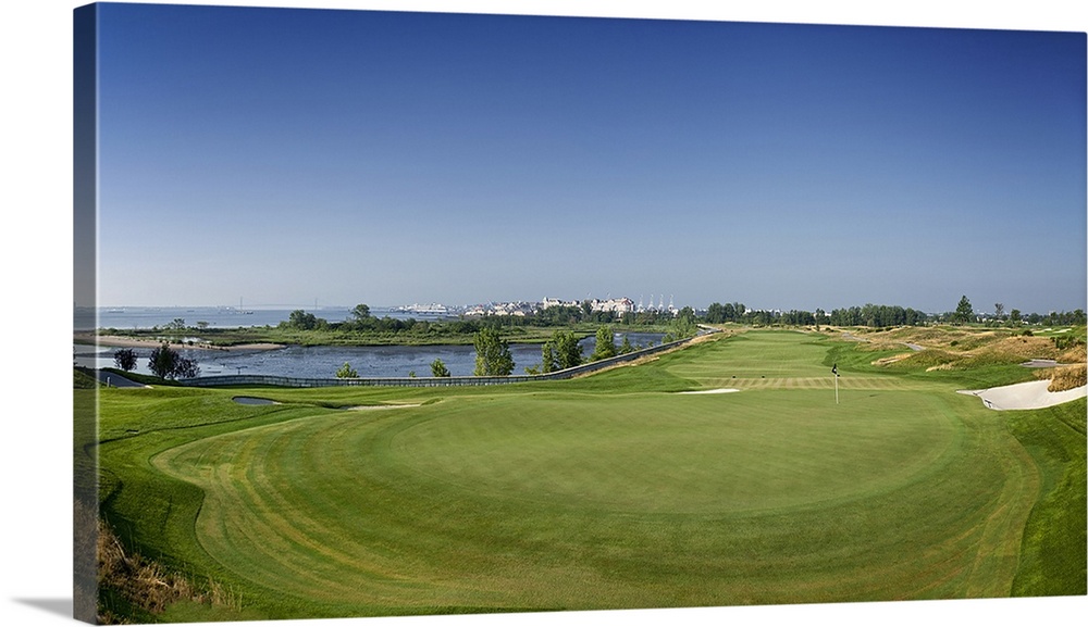 Golf course, Liberty National Golf Course, Jersey City, New Jersey