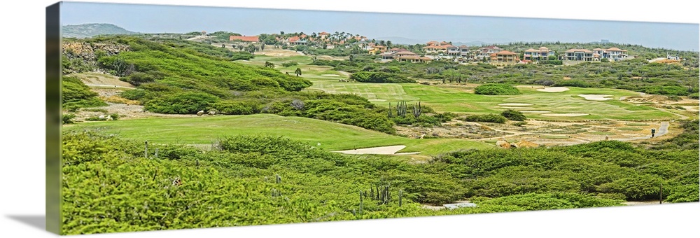 Golf course on the northern end of the island, Aruba