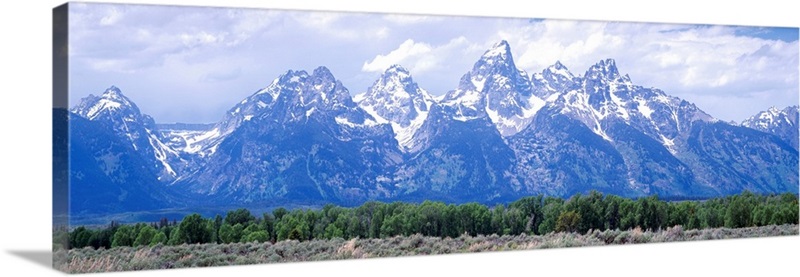 Grand Teton Range Grand Teton National Park WY | Great Big Canvas