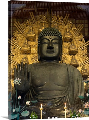 Great Buddha Statue in TodaiJi Temple, Nara Prefecture, Japan