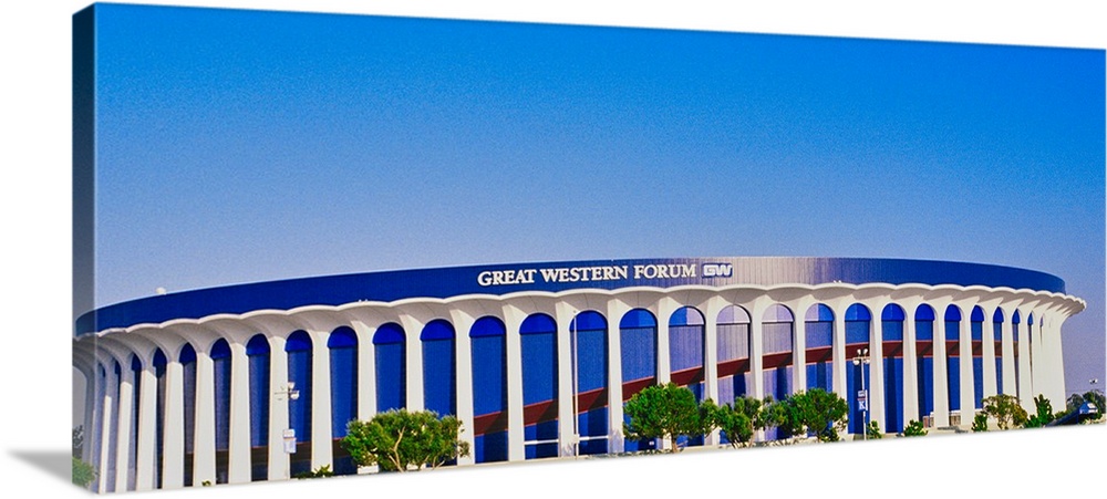 Great Western Forum, home of the LA Lakers, Inglewood, California