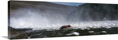 Group of people rafting in a river, Gauley River, West Virginia