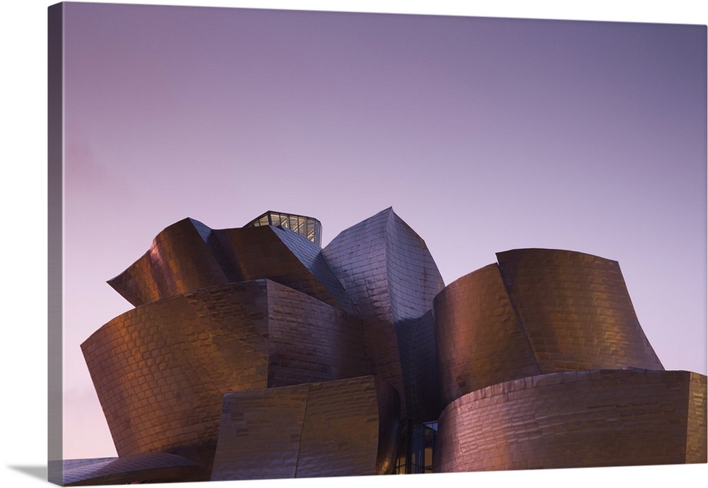 Guggenheim Museum designed by Frank Gehry, Bilbao, Biscay Province, Basque Country Region, Spain
